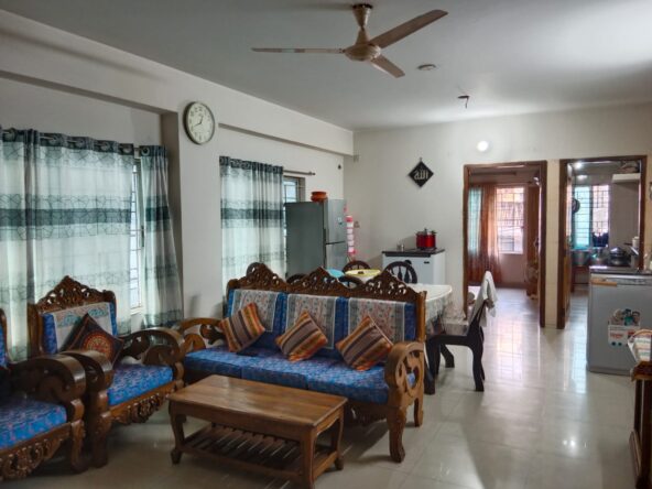 1400 SFT Ready Apartment for Sale in Bashundhara RA 5