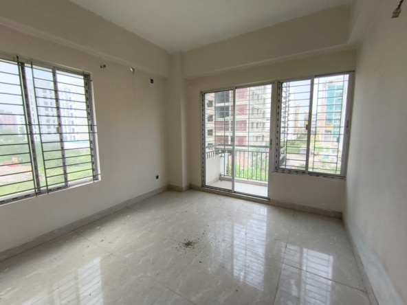 1550 Sqft Brand New Single Unit Flat for Sale in Bashundhara RA Block L 3
